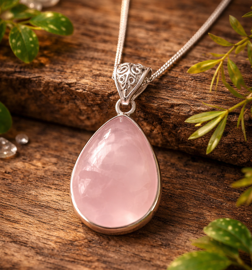 Rose Quartz Pendant