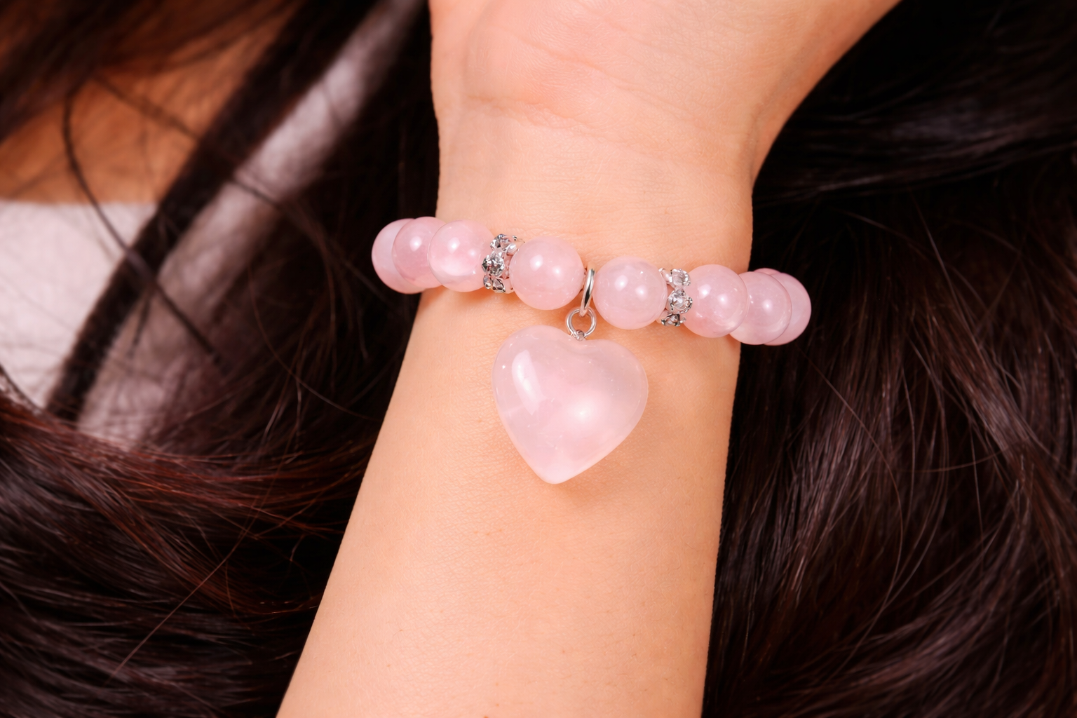 Rose Quartz Love Bracelet
