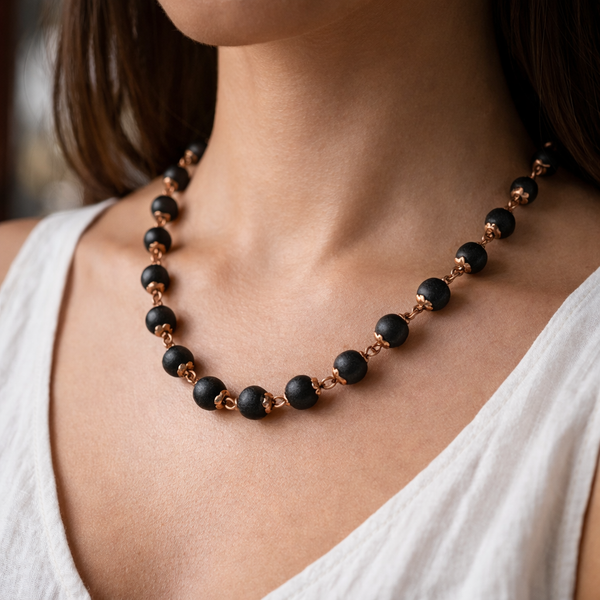 Karungali Copper Malai Necklace