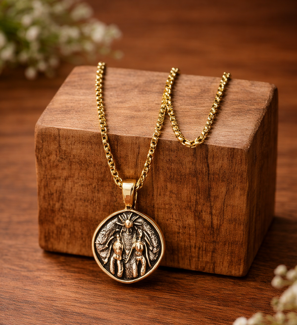 Gemini (Mithun) Rashi Pendant