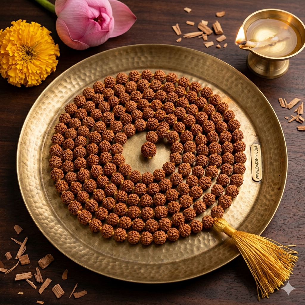 108 Beads Rudraksha Mala