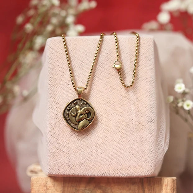 Aries (Mesha) Rashi Pendant